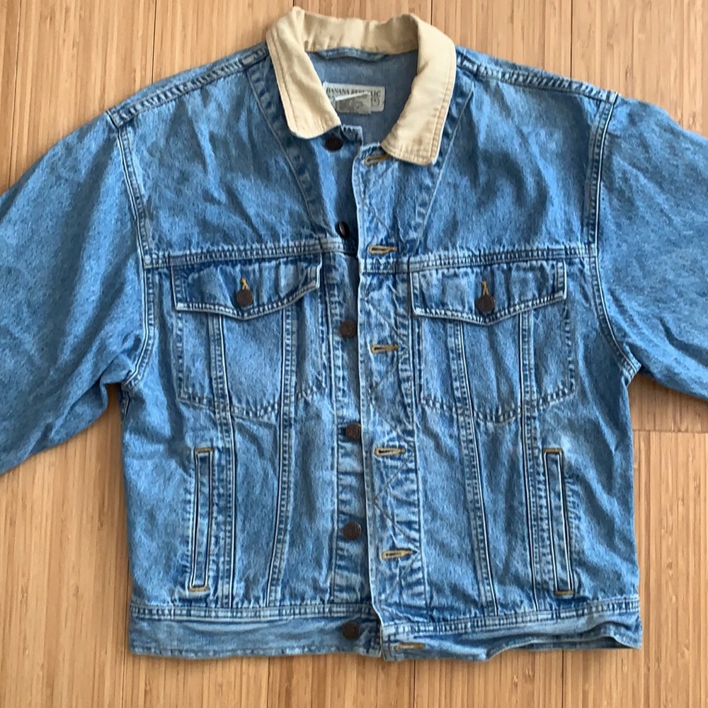 Vintage Banana Republic denim jacket size small